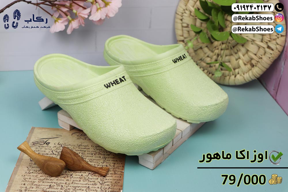 دمپایی جلو بسته پلاستیکی