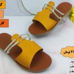 دمپایی چرم زنانه